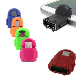 ADAPTADOR MINI V8 PARA USB FÊMEA OTG