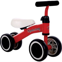 BICICLETA INFANTIL VERMELHA DE EQUILIBRIO