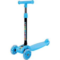 PATINETE AZUL C/LUZ DOBRAVEL