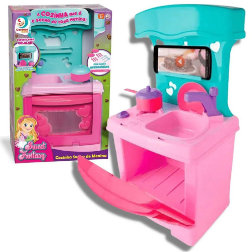 COZINHA SWEET FANTASY SONHO DE MENINA 2013 - CARDOSO TOYS