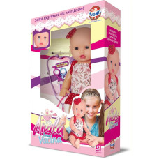 BONECA C/MECANISMO ANALU TOMA VACINA