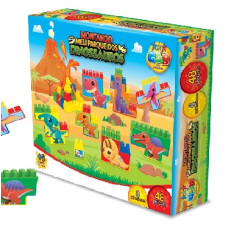 BQ MONTANDO MEU PARQUE DOS DINOS 48 PCS