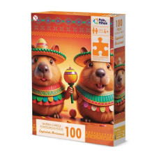 QUEBRA-CABECA 100PCS CAPIVARAS MEXICANAS