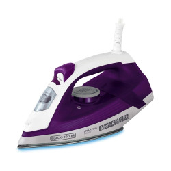 FERRO VAPOR CERAMIC GLISS BRANCO/ROXO 220 VOLTS