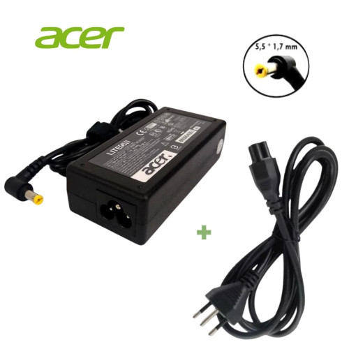 FONTE P/NOTE ACER 19V 3.42A