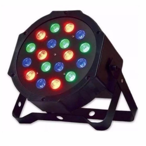 REFLETOR CANHAO 18 LED RGB DMX LUZ