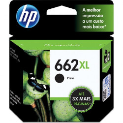 CARTUCHO DE TINTA HP N 662XL PRETO