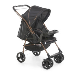 CARRINHO MILANO REV II PRETO COBRE PTC - GALZERANO