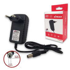 FONTE 12V 3A PLUG (5.5MM X 2.5MM) BIVOLT XTRAD XT-6012