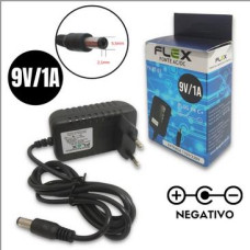 FONTE CHAVEADA 9V 1A PLUG P4 (5,5MM X 2,1MM)