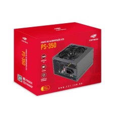 FONTE DE ALIMENTACAO C3TECH 350WTS PRETO