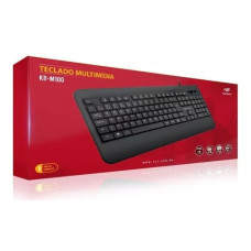 TECLADO USB MULT  PRETO