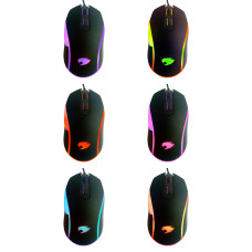 MOUSE USB GAMER LED RAINBOW