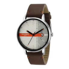 RELÓGIO PULSO MONDAINE CX METAL PU COURO DCR-E