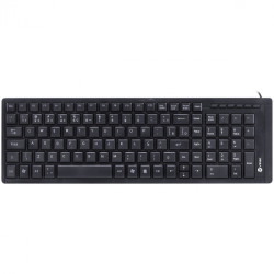 TECLADO USB CHOCOLATE MULTIMIDIA DYNAMIC ABNT2 CABO 1.8M PRETO