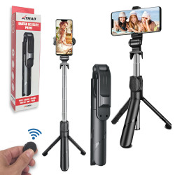 BASTAO SELFIE C/ TRIPE C/ DISPARADOR MONOPOD BLUETOOTH XTRAD CH0466