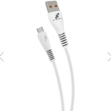 CABO USB MICRO USB BRANCO 5.0A 1.0MTS UNIDADE