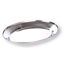 BANDEJA OVAL 25cm INOX